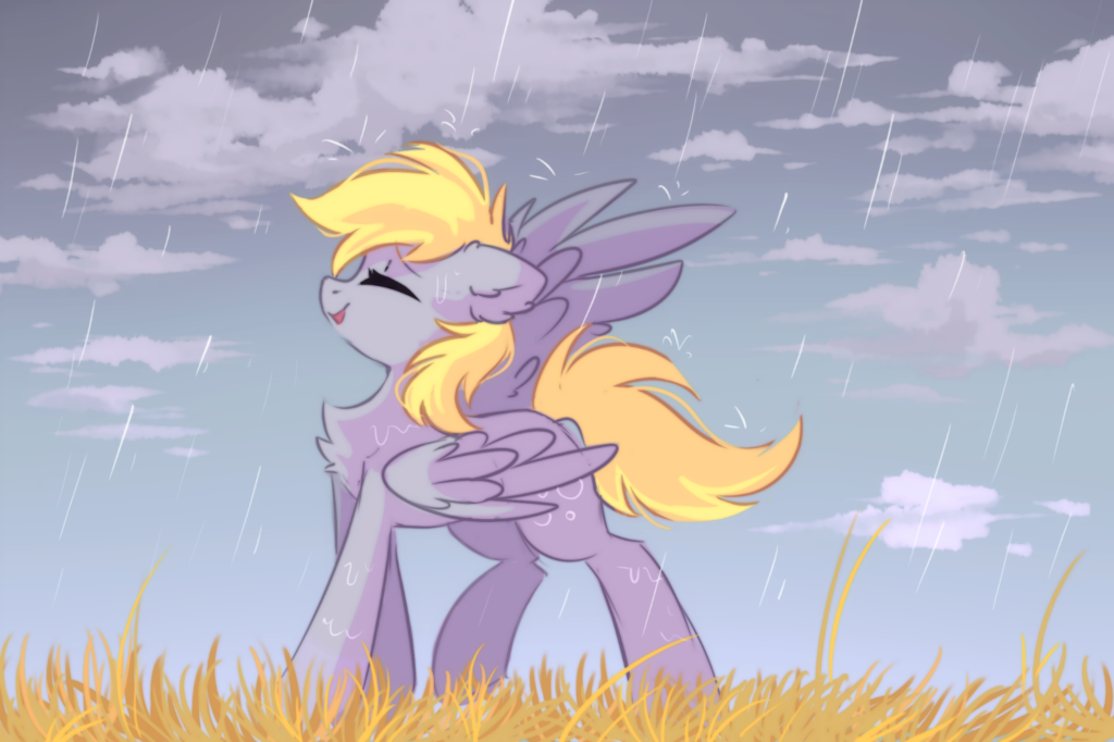 20231105001420459-2071056__safe_artist-colon-mirtash_derpy+hooves_pegasus_pony_rcf+community_chest+fluff_cloud_cute_derpabetes_ear+fluff_eyes+closed_female_grass_mare_outdoors_ra