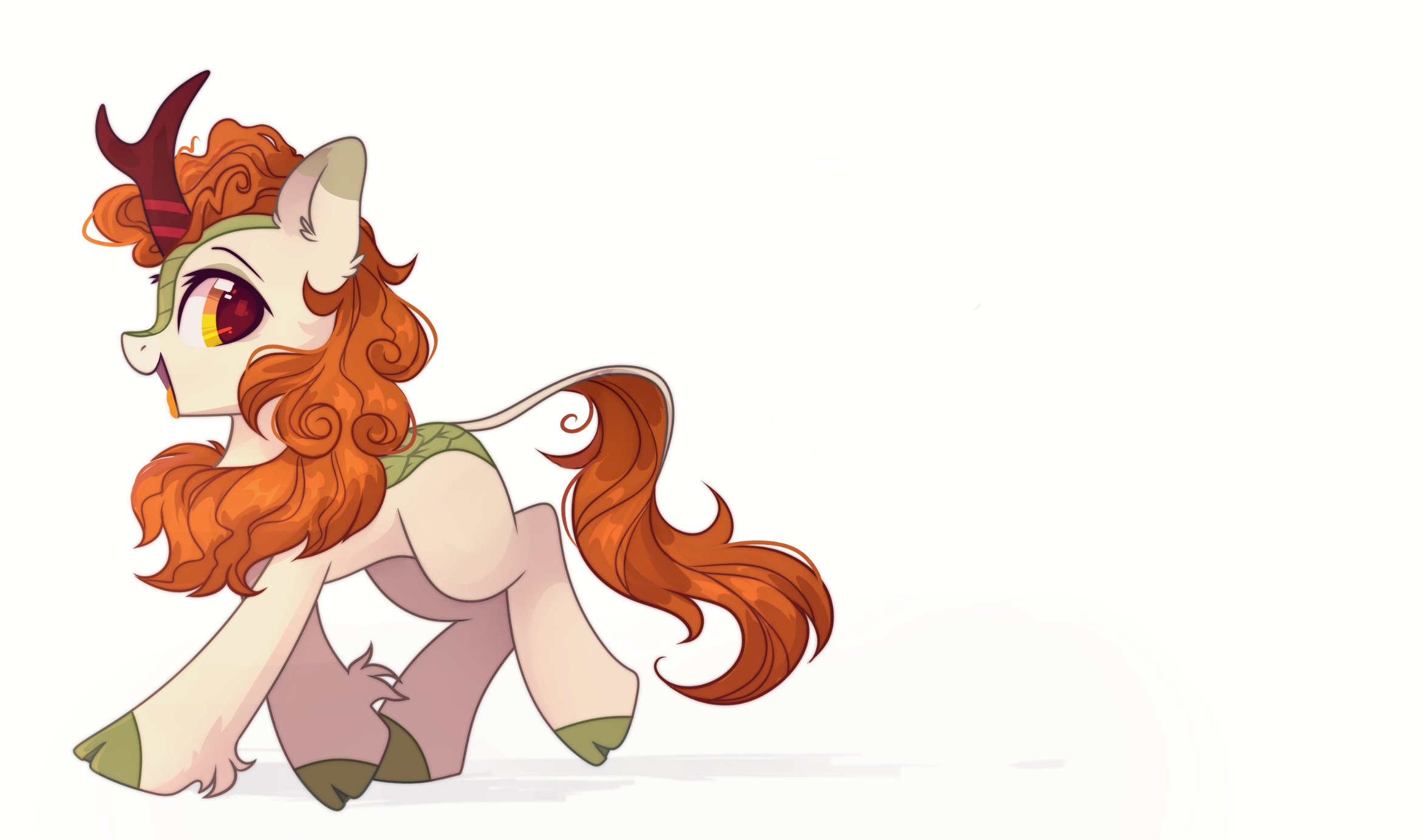 20231105001555737-2474452__safe_artist-colon-mirtash_autumn+blaze_kirin_awwtumn+blaze_cloven+hooves_cute_ear+fluff_female_looking+at+you_open+mouth_profile_simple+background_smil