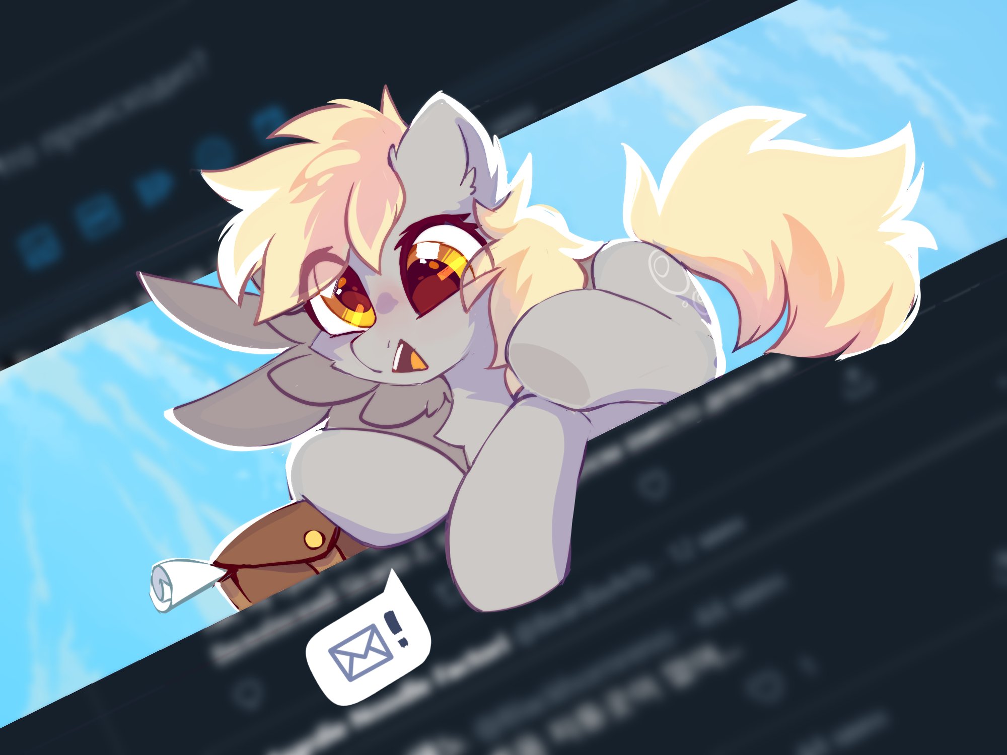 20231105001640401-2540039__safe_artist-colon-mirtash_derpy+hooves_pegasus_pony_cheek+fluff_chest+fluff_colored+pupils_cute_derpabetes_ear+fluff_eye+clipping+through+hair_female_i