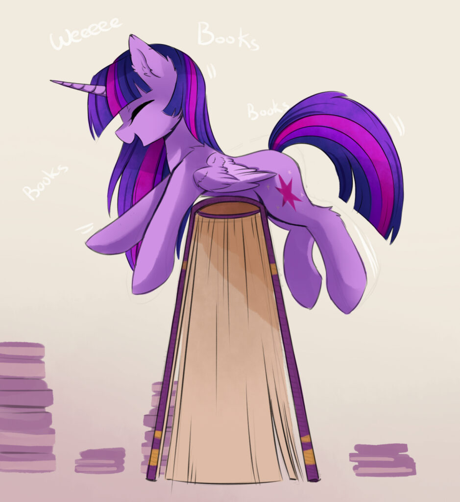 20231118011659628-1913314__safe_artist-colon-magnaluna_twilight+sparkle_alicorn_pony_g4_adorkable_balancing_book_cute_daaaaaaaaaaaw_dork_ear+fluff_eyes+closed_female_fluffy_gradi