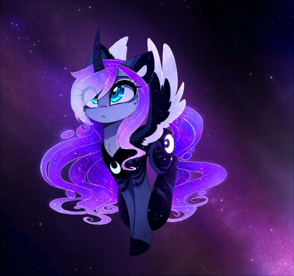 20231118012626921-1629854__safe_artist-colon-magnaluna_princess+luna_alicorn_pony_g4_-colon-3_alternate+universe_cheek+fluff_chest+fluff_coat+markings_colored+ears_colored+wings_