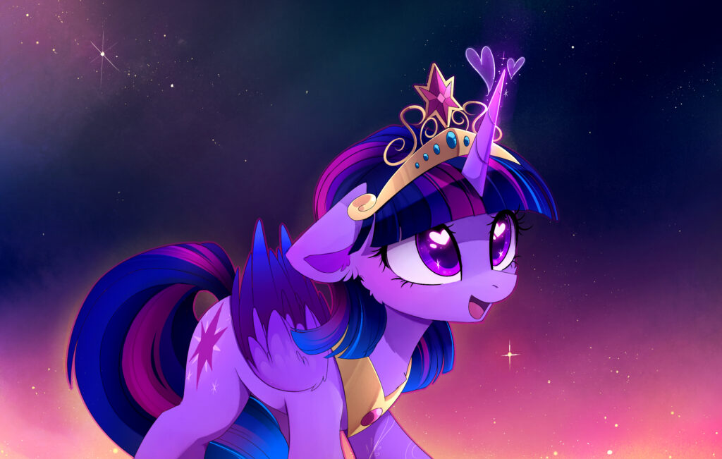 20231118012630449-1675191__safe_artist-colon-magnaluna_twilight+sparkle_alicorn_pony_abstract+background_big+crown+thingy_cute_daaaaaaaaaaaw_element+of+magic_female_floppy+ears_h