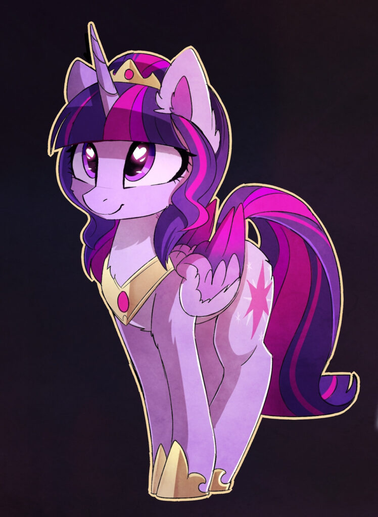 20231118013200112-2460352__safe_artist-colon-magnaluna_edit_twilight+sparkle_alicorn_pony_chest+fluff_colored+wings_cute_ear+fluff_female_heart+eyes_jewelry_leg+fluff_mare_multic