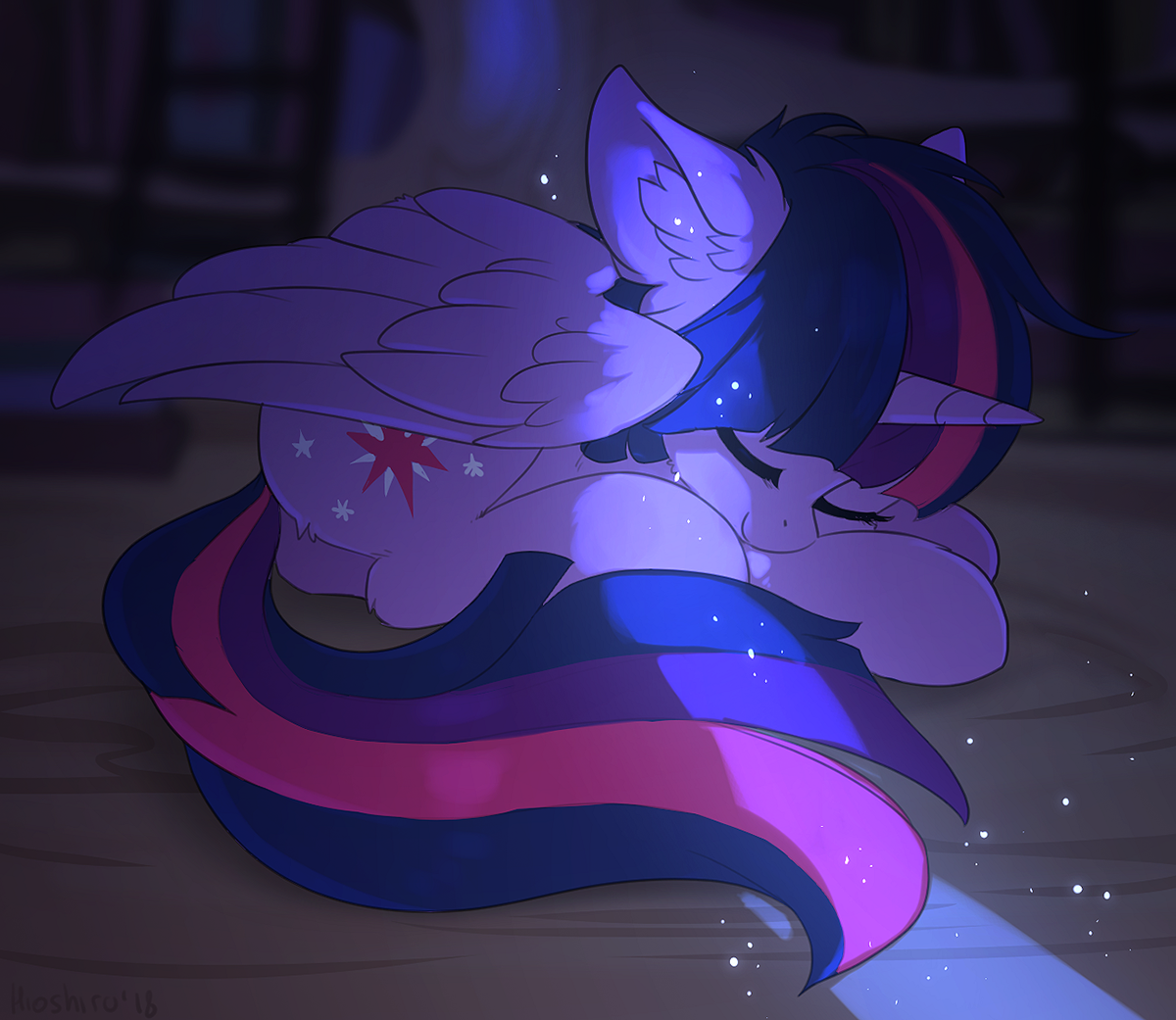 20231202222806565-1708031__safe_artist-colon-hioshiru_twilight+sparkle_alicorn_pony_g4_30+minute+art+challenge_curled+up_cute_ear+fluff_eyes+closed_female_golden+oaks+library_hio