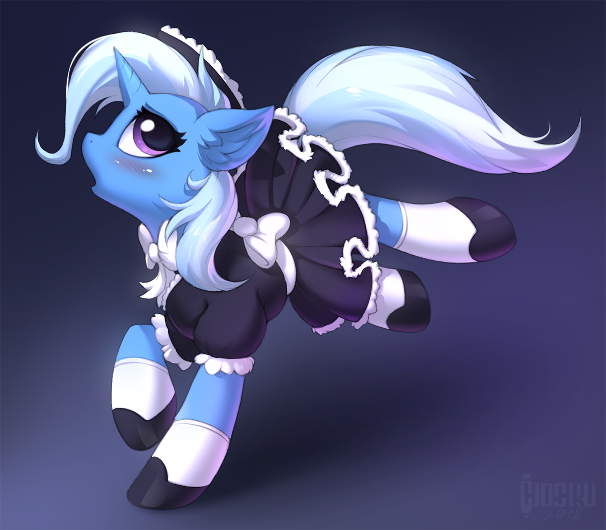 20231202223051992-1837681__dead+source_safe_artist-colon-hioshiru_trixie_pony_unicorn_g4_blushing_clothes_cute_diatrixes_female_hnnng_maid_mare_solo