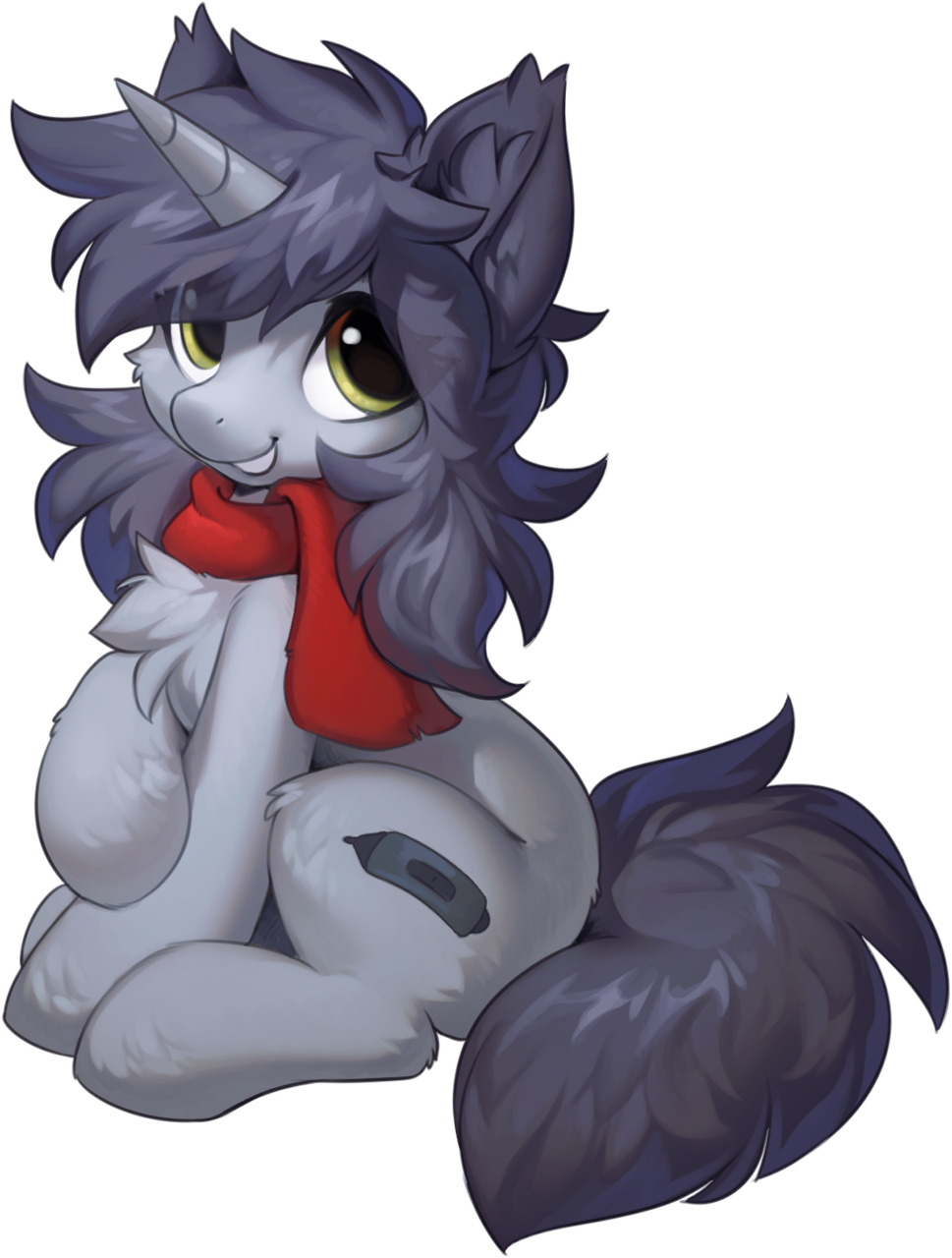 20231202223708187-2762445__safe_artist-colon-hioshiru_oc_oc+only_oc-colon-kate_pony_unicorn_2022+community+collab_derpibooru+community+collaboration_chest+fluff_clothes_ear+fluff