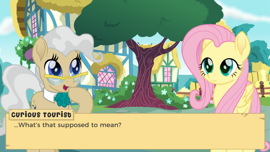 20240107204455615-2053917__safe_artist-colon-spookitty_fluttershy_mayor+mare_pony_g4_fan+game_game_pony+tale+adventures_ponyville_screenshots_tree_visual+novel