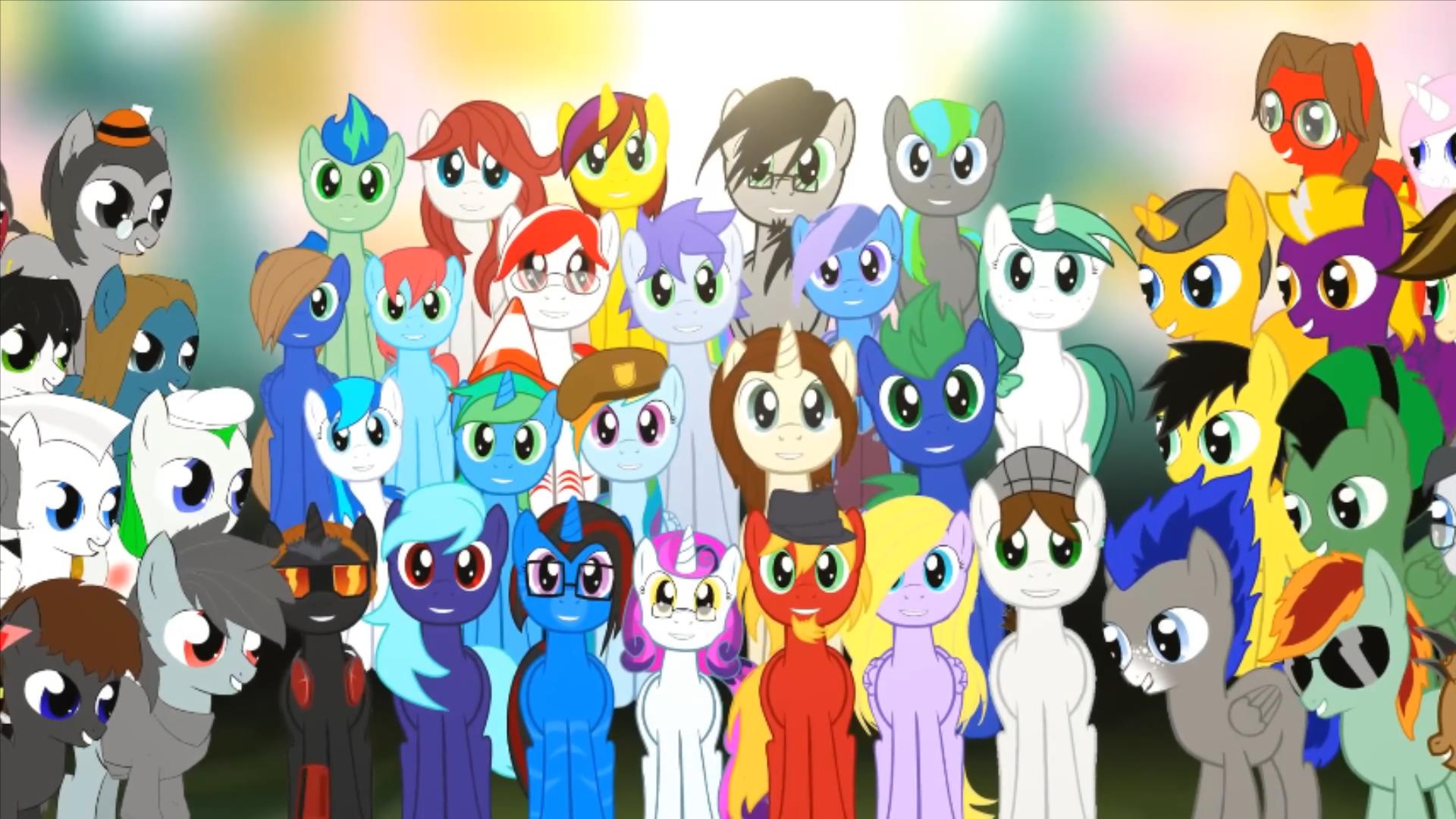 马圈微笑歌大合唱计划（ The Massive Smile Project Music Video| BronyDanceParty）-EquestriaMemory