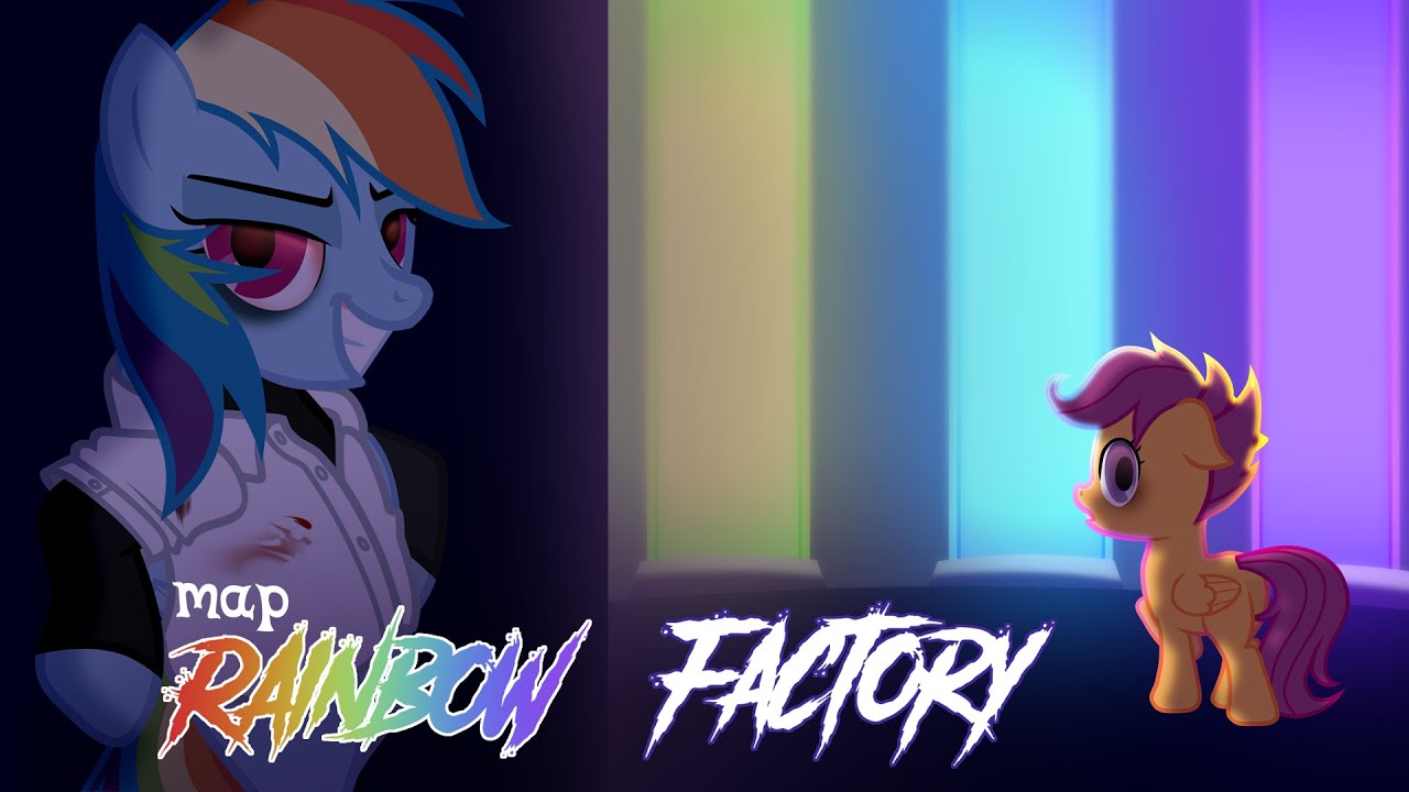 【Pony map动画】彩虹工厂PMV（”Rainbow Factory”）-EquestriaMemory