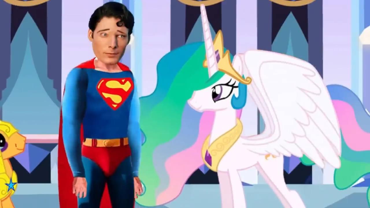 【生肉】当超人来到小马国（Superman meets My Little Pony）-EquestriaMemory