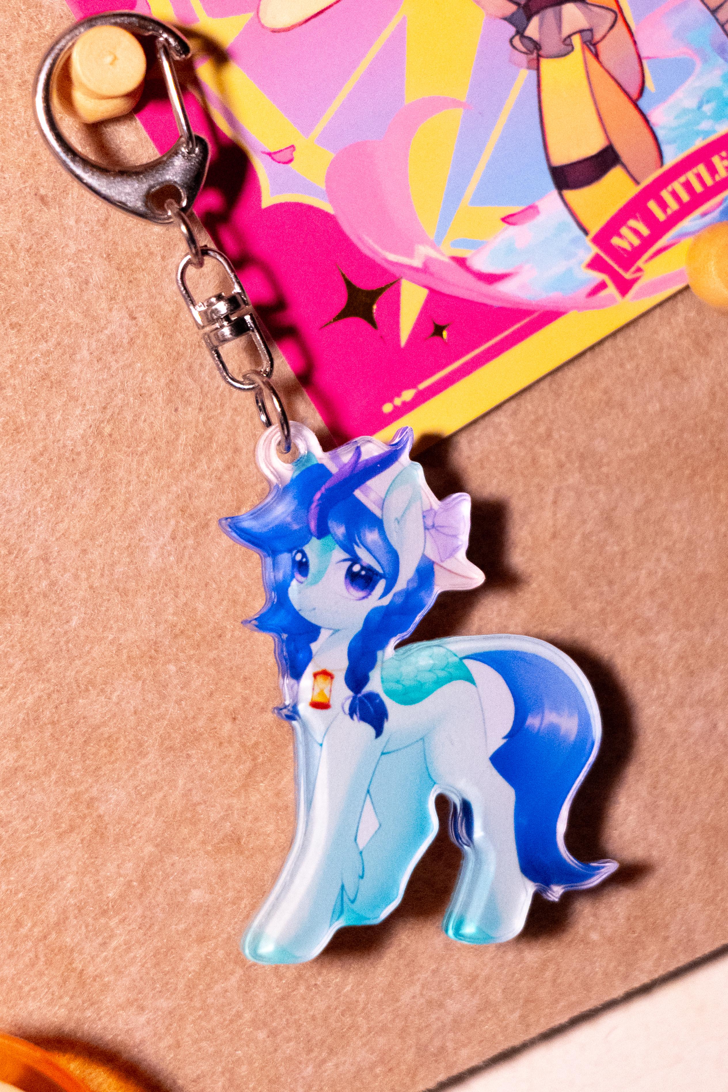 溯光亚克力钥匙扣-马国记忆吉祥物