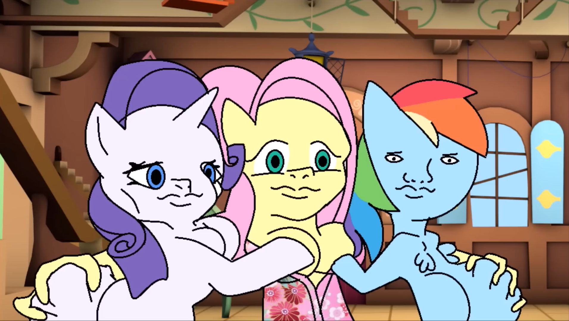 【熟肉】小蝶的火锅派对(My Little Pony: Fluttershy's Hot Pot Party)-EquestriaMemory