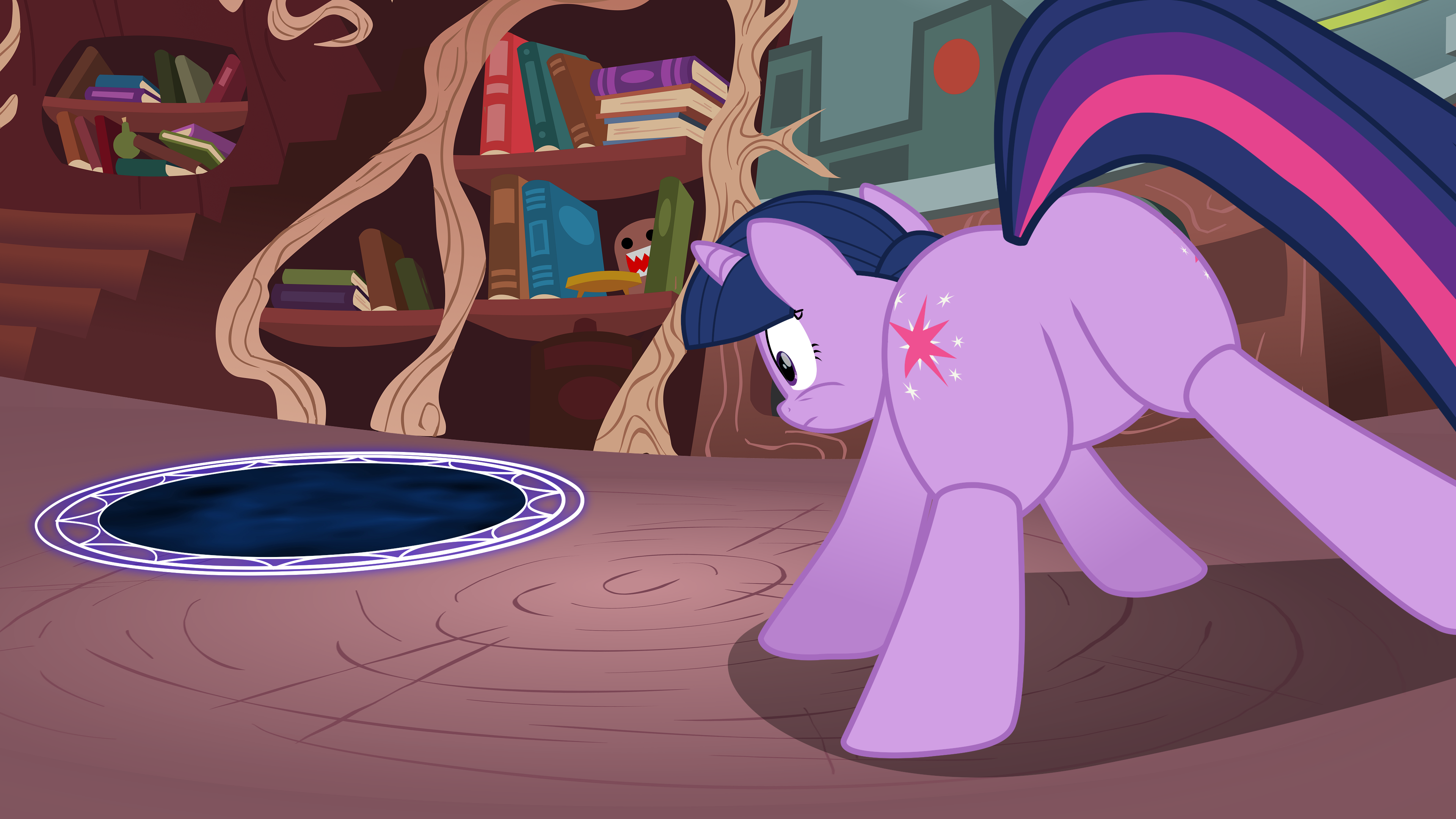 【轻微性暗示/动画】进...进去了？！-EquestriaMemory