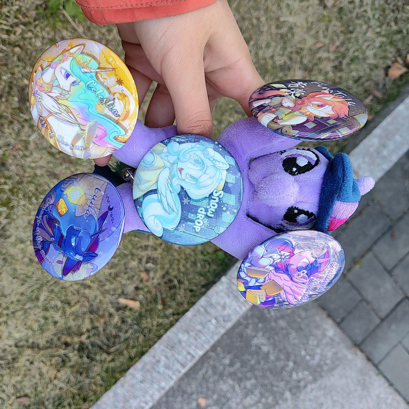 复古冬日幻彩吧唧-EquestriaMemory