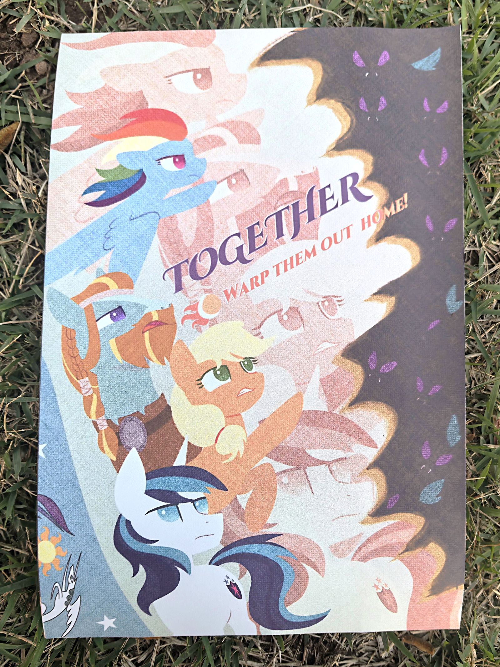 【天角落日】小马国阵营海报-EquestriaMemory