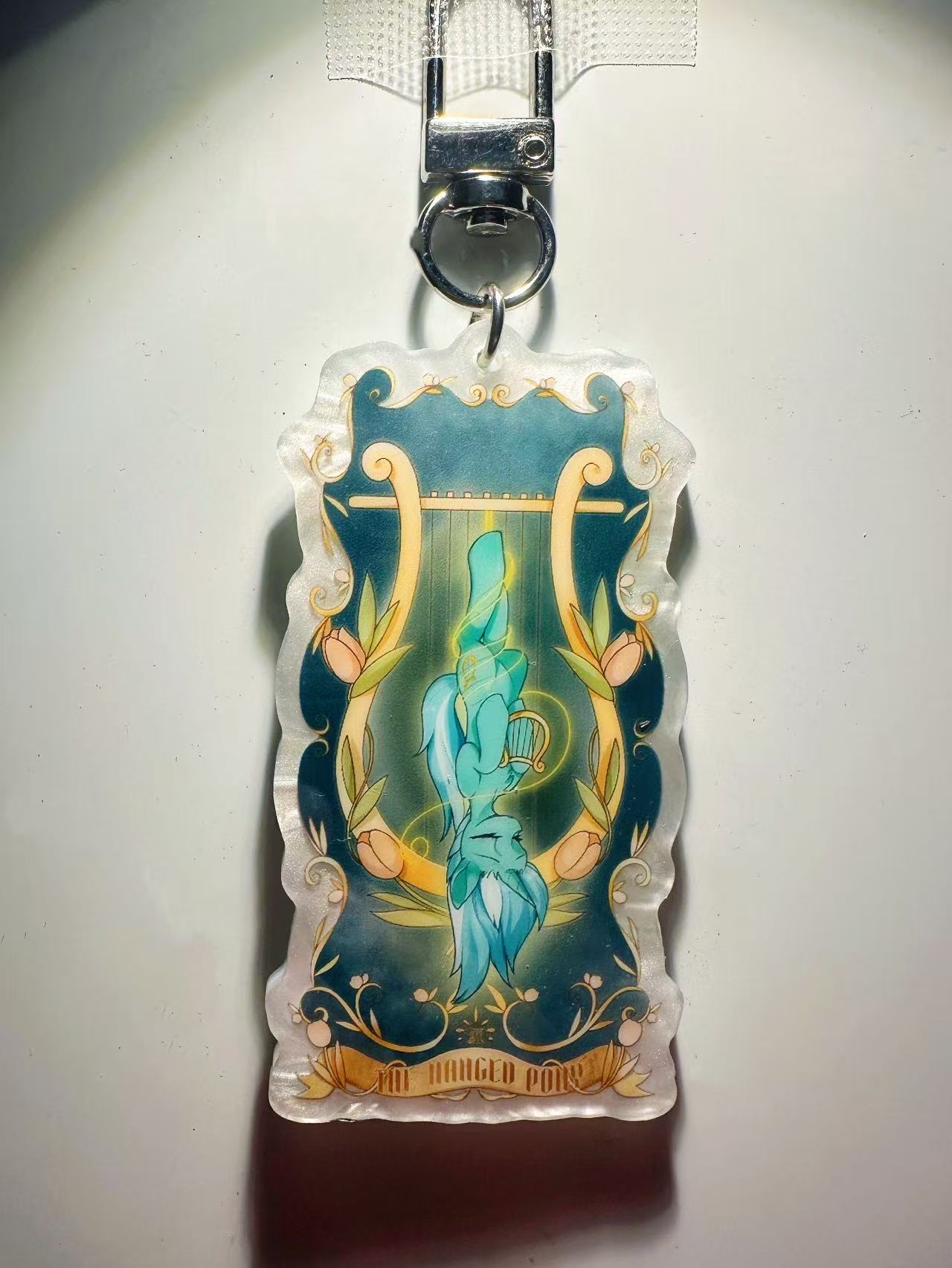 【BP】倒吊天琴云母钥匙扣-EquestriaMemory