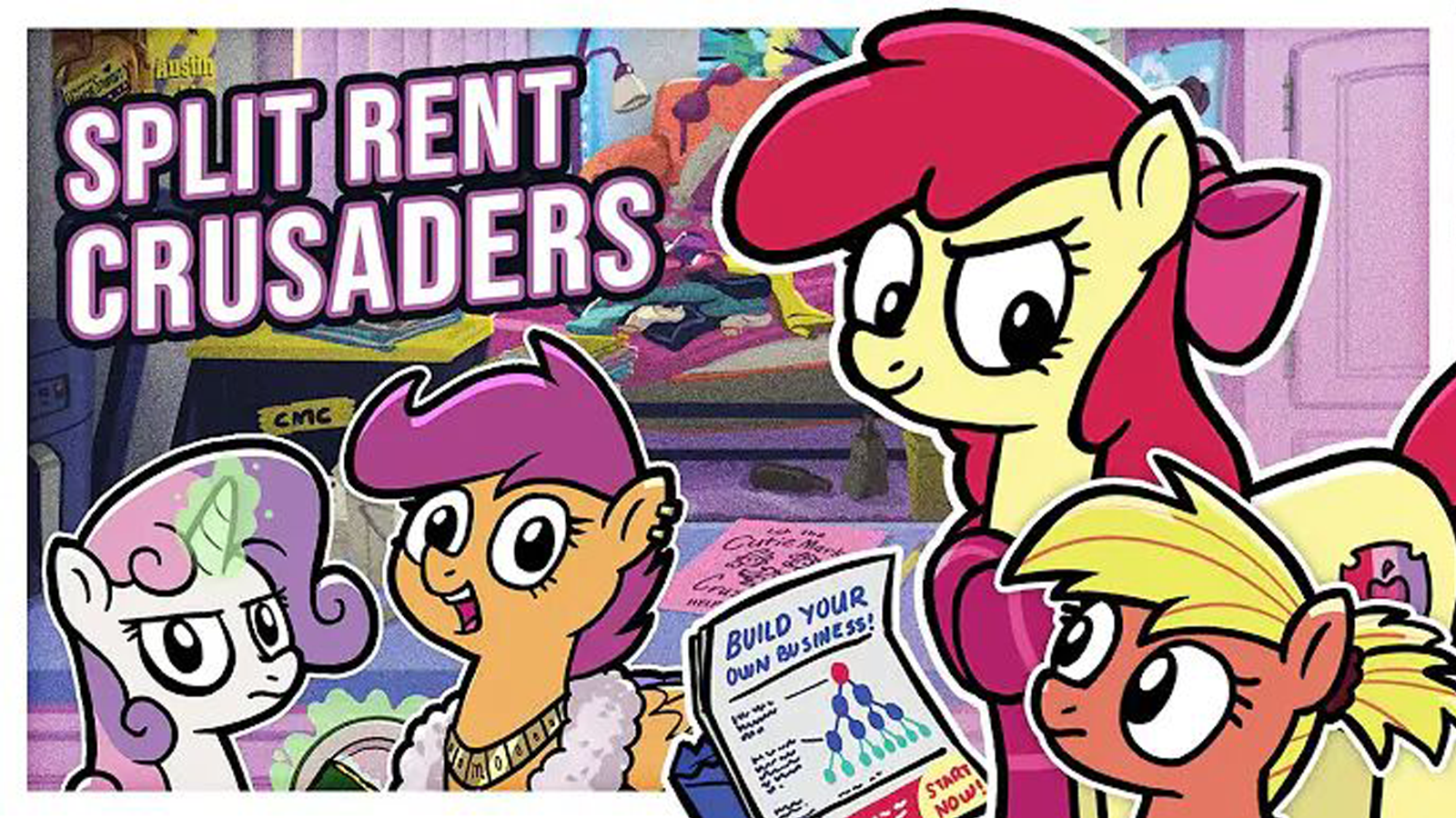 【熟肉】我们在哪：合租的童子军(Where Are We: Split Rent Crusaders)-EquestriaMemory